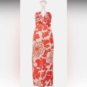 Faithfull the Brand | Tortugas floral linen maxi dress | Size M (6)
